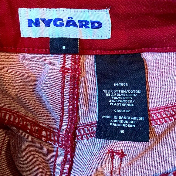 Nygård Red Skinny Jeans - Picture 3 of 4